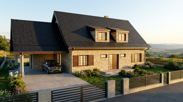 Projekt domu z poddaszem użytkowym EMER-architekci