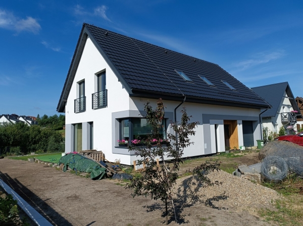 Projekt domu jednorodzinnego w Borkowie EMER-architekci