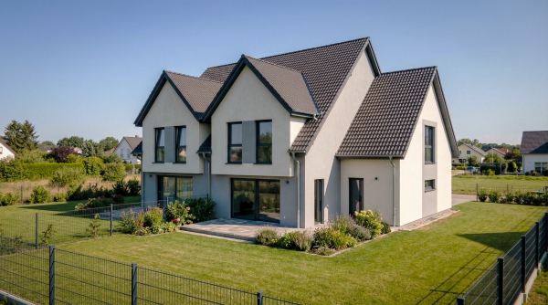 Projekt budynku dwulokalowego obok Pruszcza Gdańskiego EMER-architekci