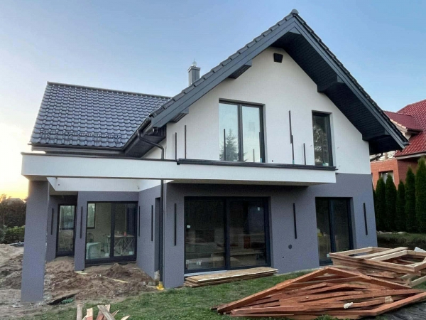 Projekt nowoczesnego domu w Gdyni Wiczlinie EMER-architekci