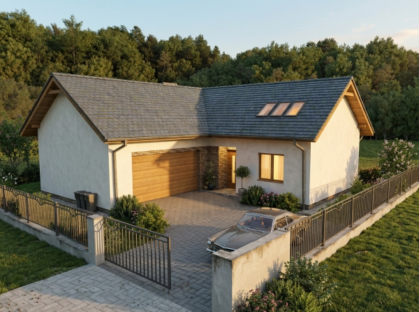 Indywidualny projekt domu w okolicy Trójmiasta EMER-architekci
