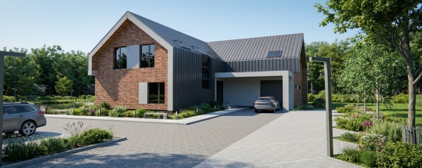 Projekt budynku biurowego w Jagatowie EMER-architekci