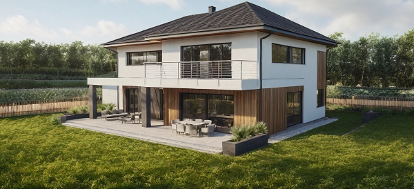 Indywidualny projekt nowoczesnego domu w Gdańsku EMER-architekci