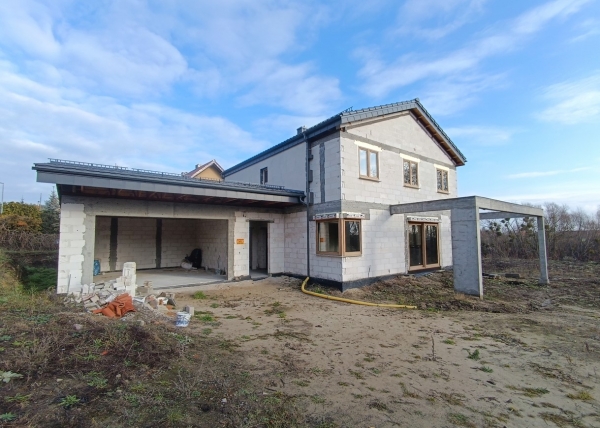 Dom jednorodzinny w Rotmance budowa