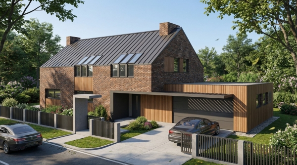 Indywidualny projekt domu typu Nowoczesna Stodoła w Gdyni EMER-architekci