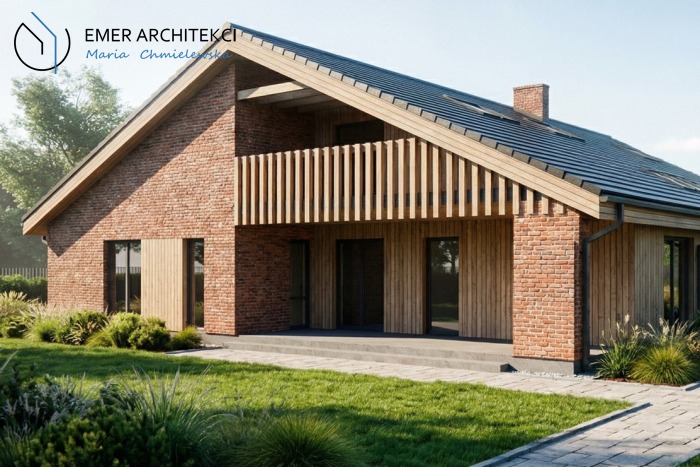 DOM JEDNORODZINNY W WOJANOWIE