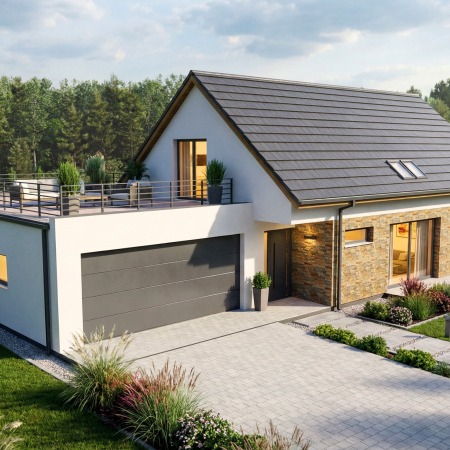 DOM JEDNORODZINNY W PRZODKOWIE NA KASZUBACH